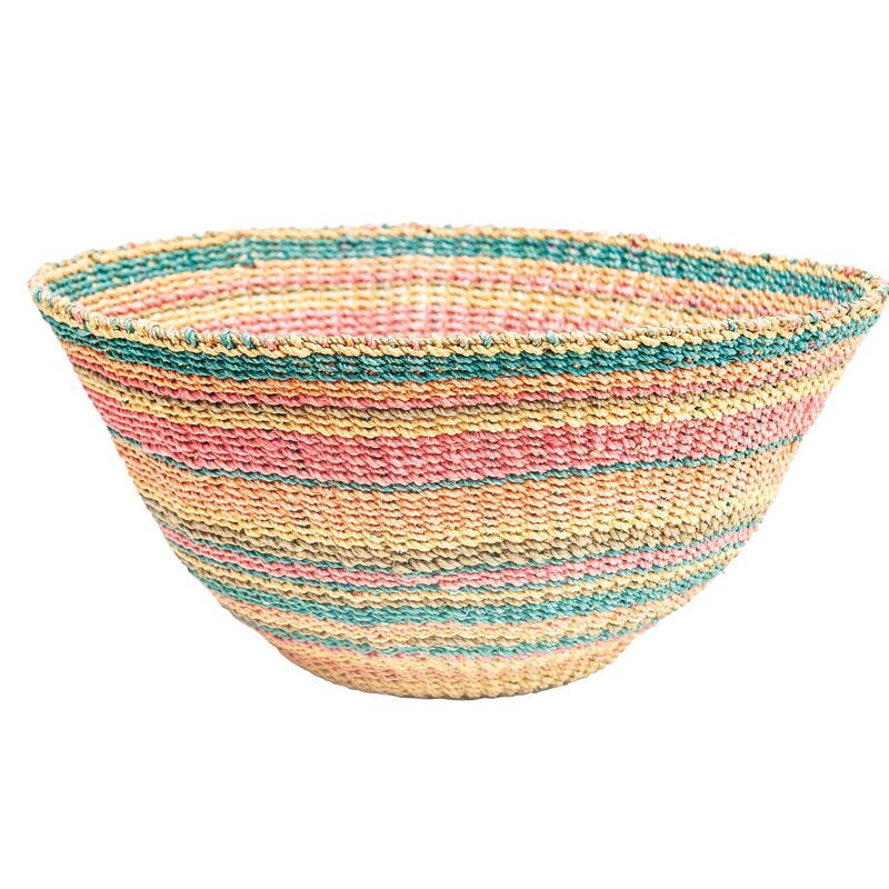 Abaca Colorful Basket