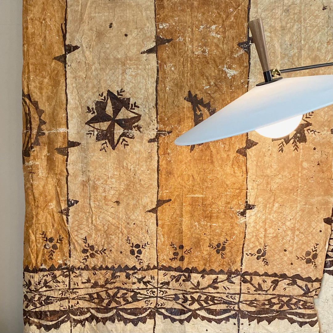 Ngatu Tonga Tapa Bark Cloth - 8.5ft x 12.5ft