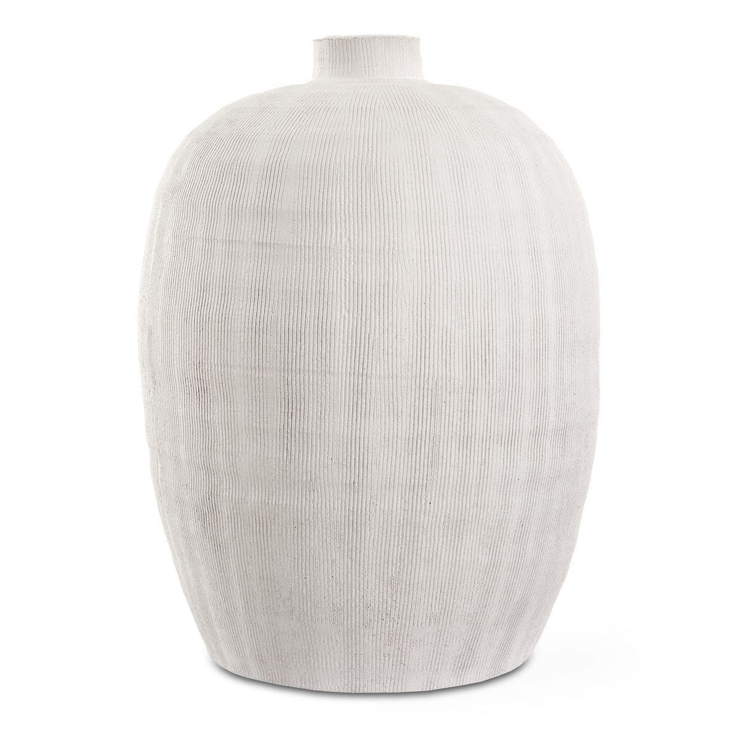 White Floreana Vase, Medium