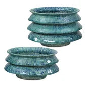 Tiered Bowls, Zigzag, Set of 2