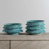 Tiered Bowls, Zigzag, Set of 2