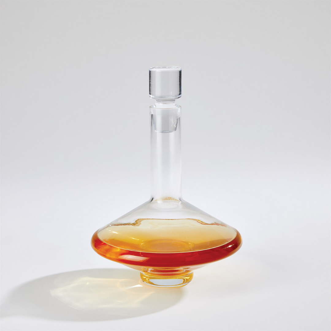 Modern Glass Decanter Carafe - Tall