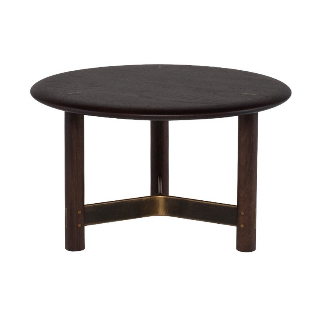 STILT SMOKED COFFEE TABLE, ROUND