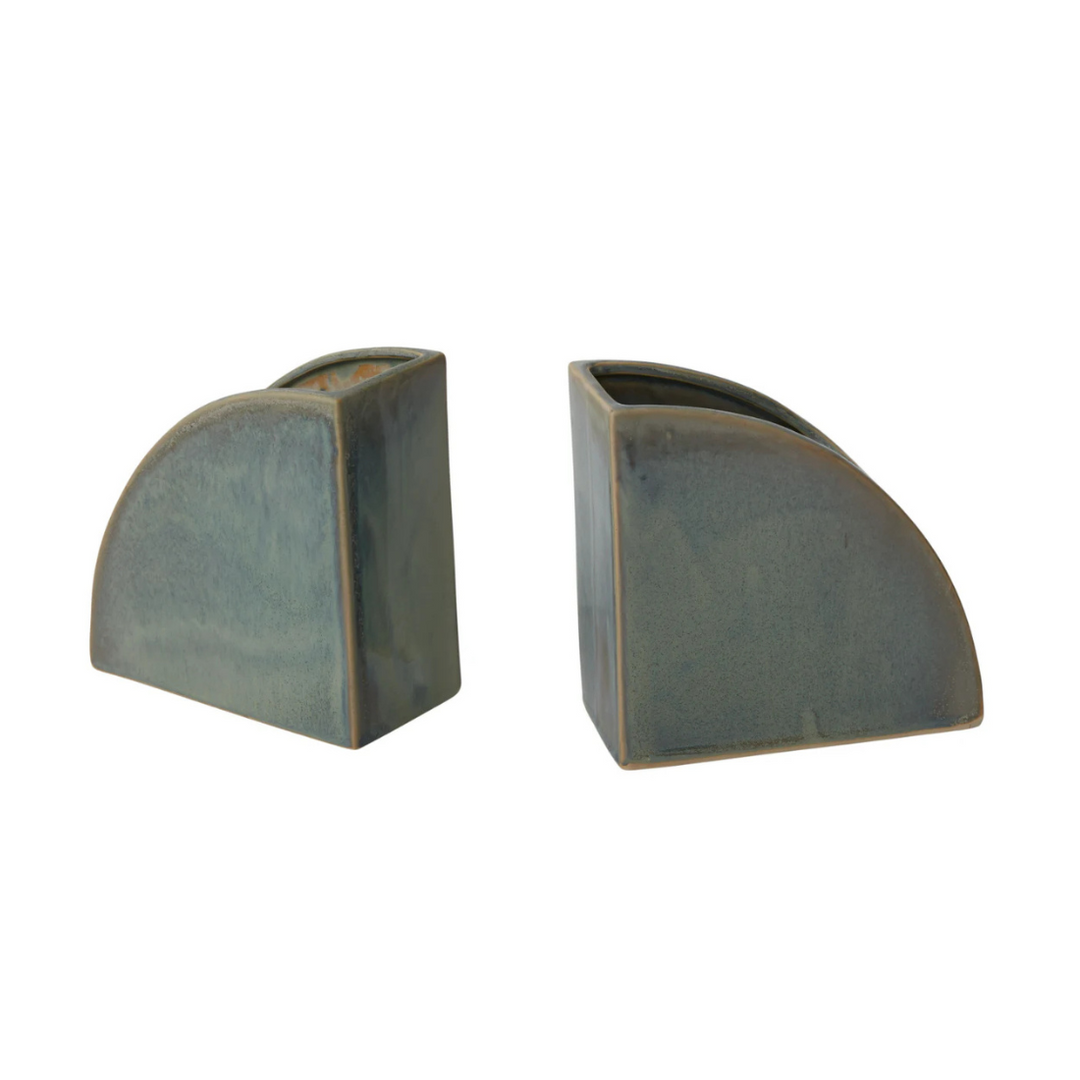 Ceramic Vase Bookends