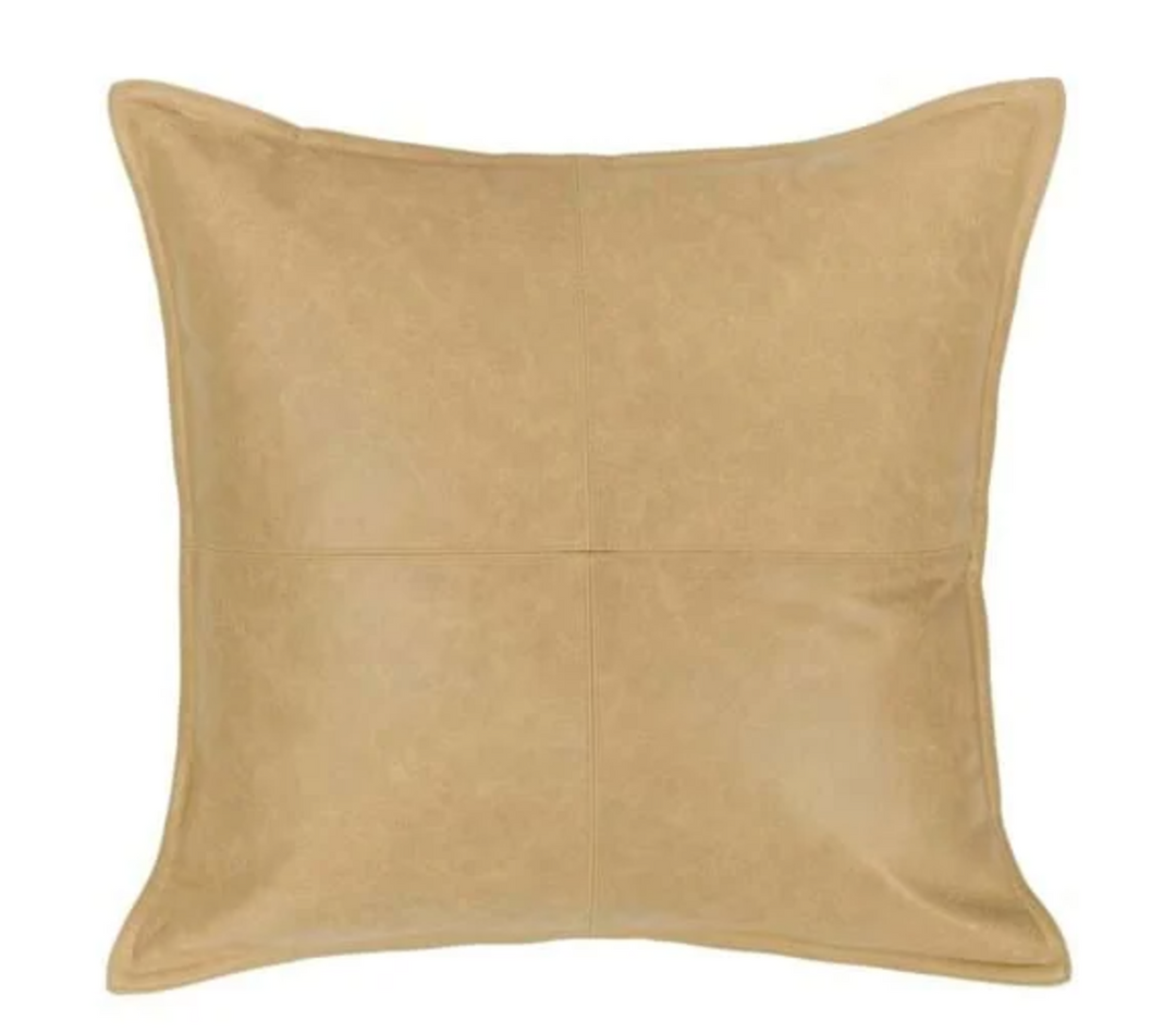 SLD Leather Pillow