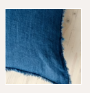 Linen pillow, 24x24