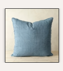 Linen pillow, 24x24