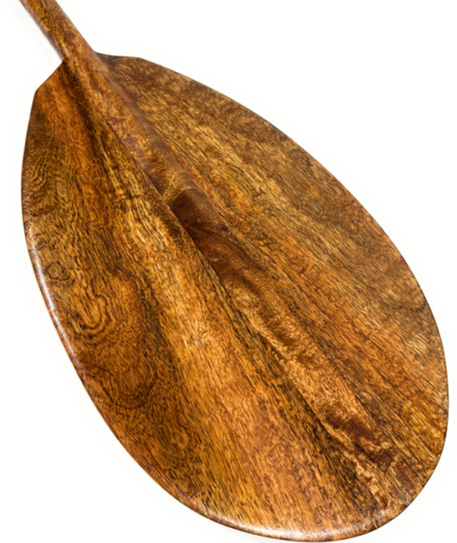 Mango paddle with wall hooks