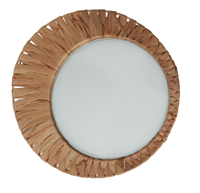 Crescent Woven Mirror