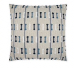TASSEL STRIPE-BLUE Pillow