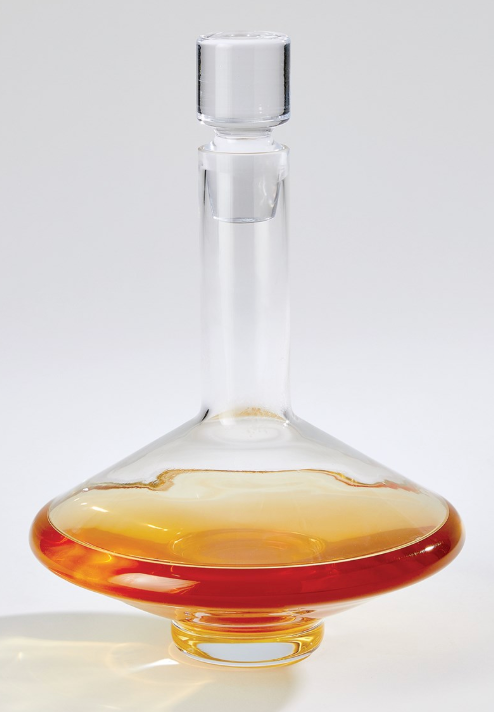 Modern Glass Decanter Carafe - Tall