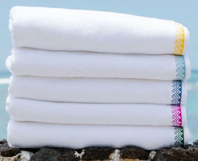 Wind + Wave Bath Towels