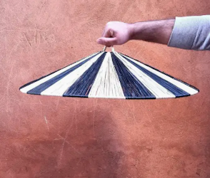 Moroccan Parasole Lace Lantern