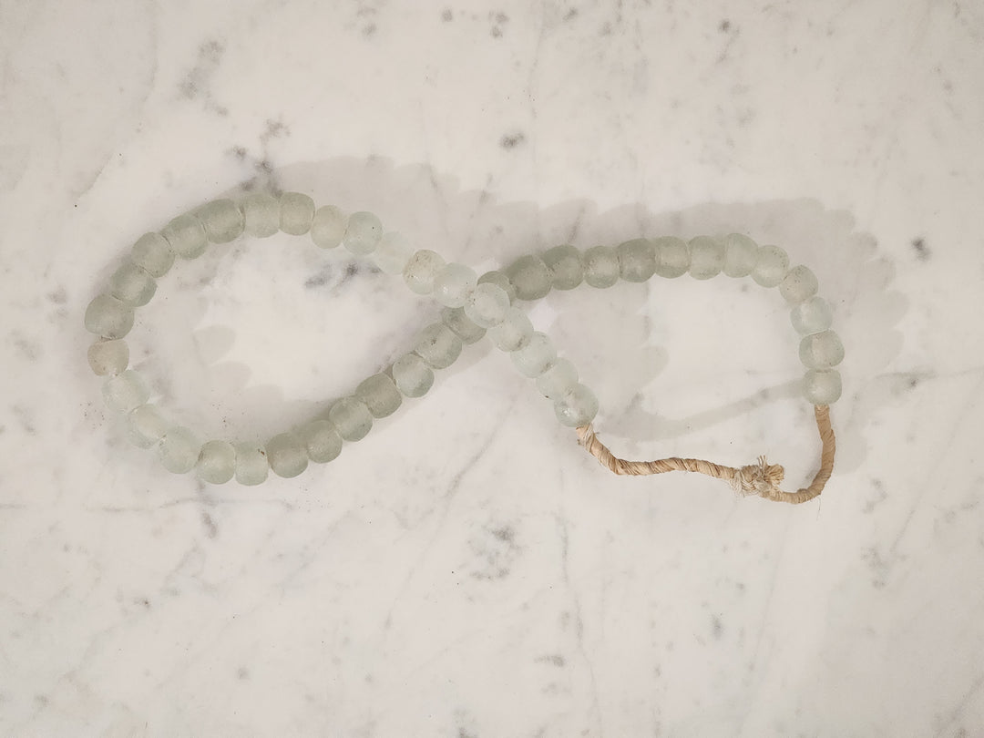 Small Clear Glass Bead Strand