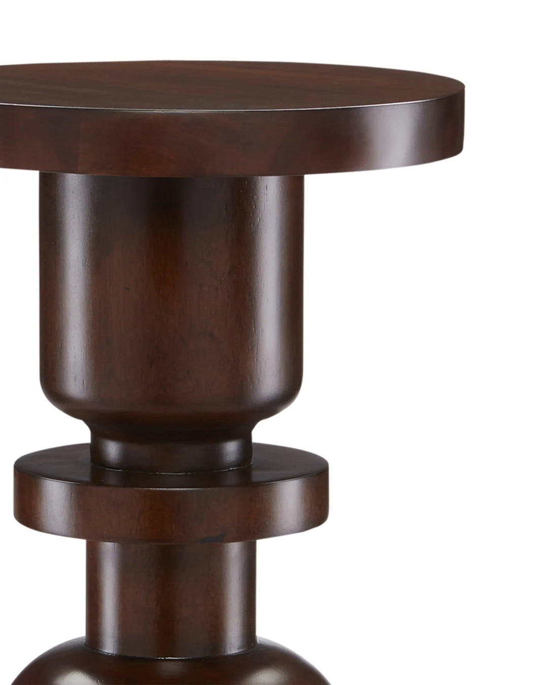 Sasha Walnut Drinks Table