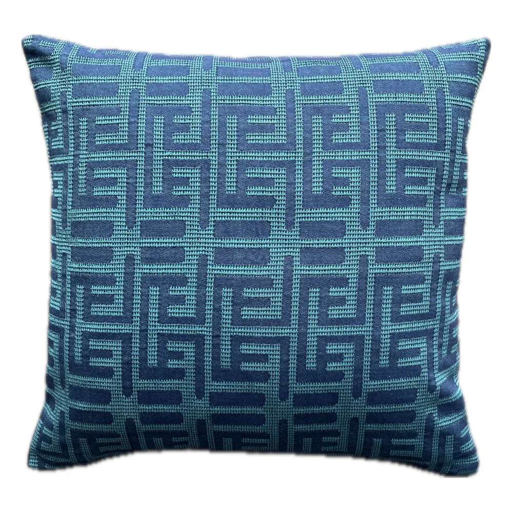 Kuba Summer Cushion - Lagoon
