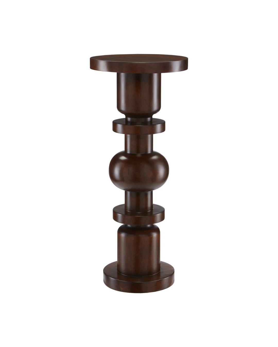 Sasha Walnut Drinks Table