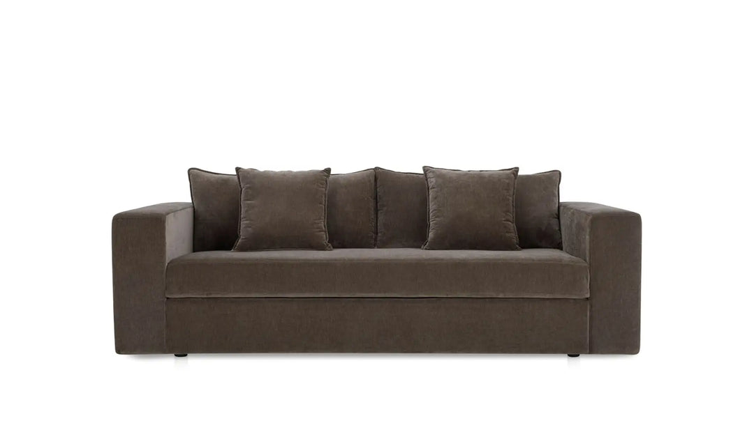 Kiran Sleeper Sofa in Warm Charcoal