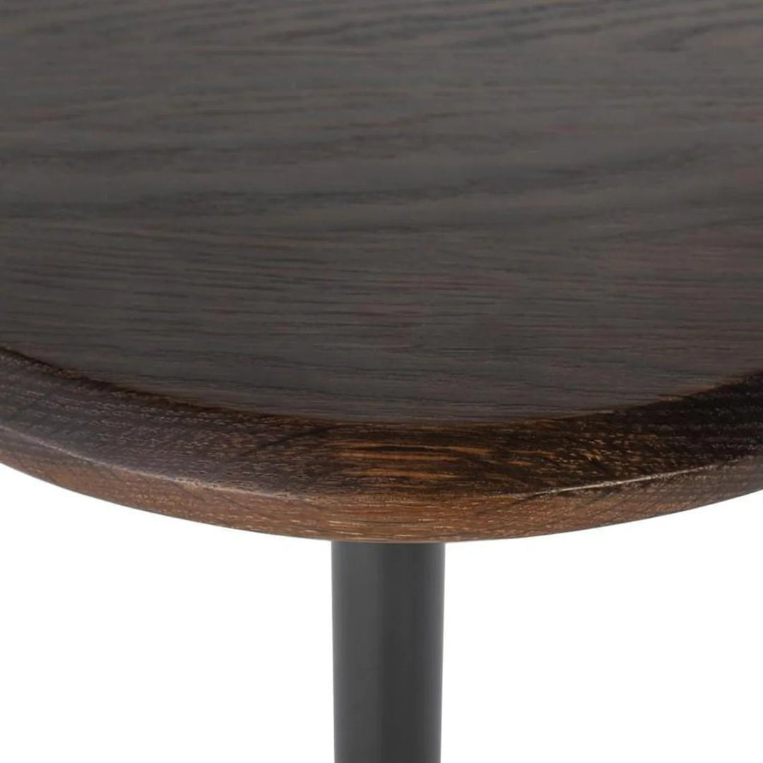 Exeter Side Table, Seared Finish