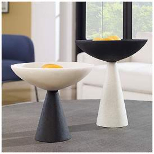 Pedestal Bowls, set of 2
